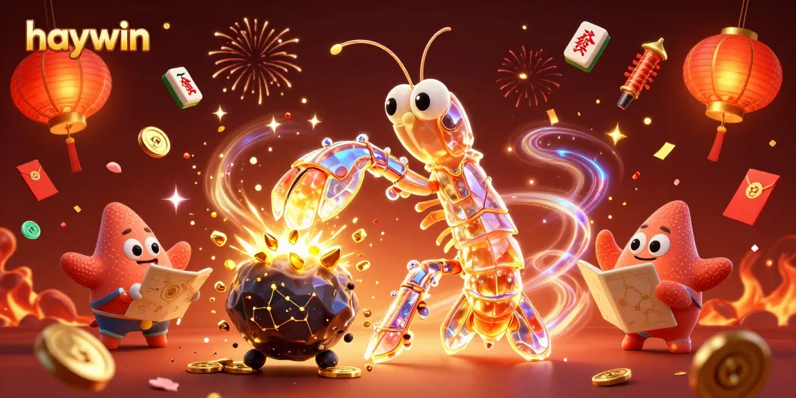 Experience big wins at Haywin with 3D gaming elements exploding into golden rewards.