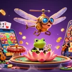 Experience the thrill of gambling with Link qs88, where vibrant visuals and engaging characters come together in a lively casino scene.