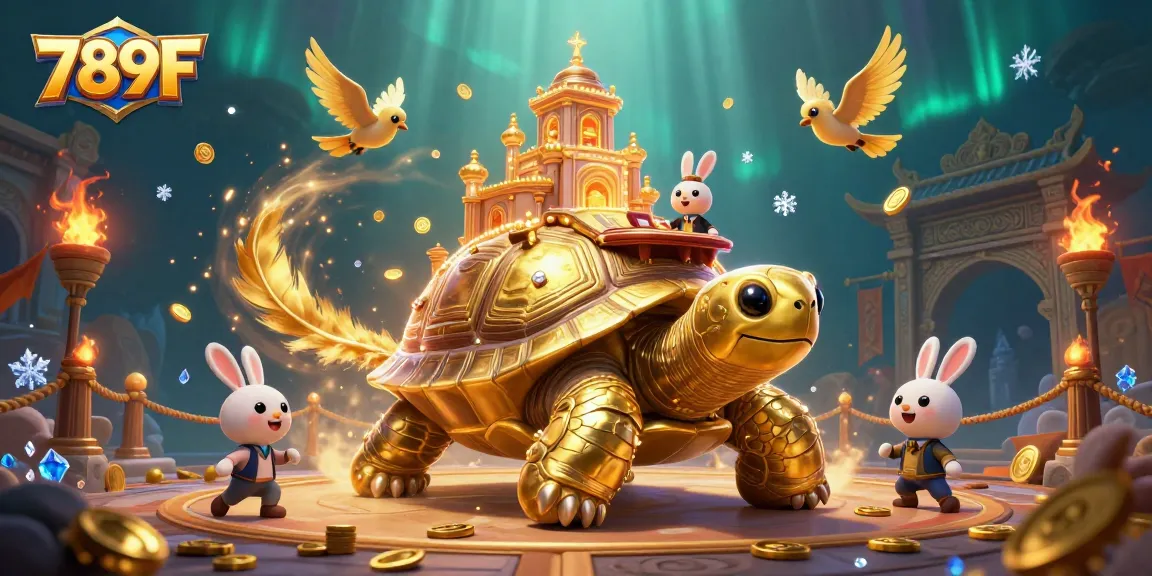 Engage in thrilling gameplay at 789F with vibrant casino scenes and festive elements.