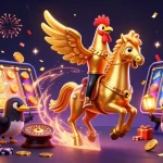 Experience the thrill with sunwin chính thức in a vibrant casino scene filled with dynamic game elements.