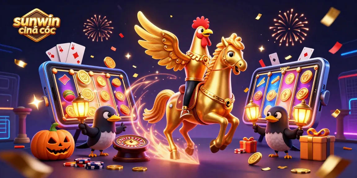 Experience the thrill with sunwin chính thức in a vibrant casino scene filled with dynamic game elements.