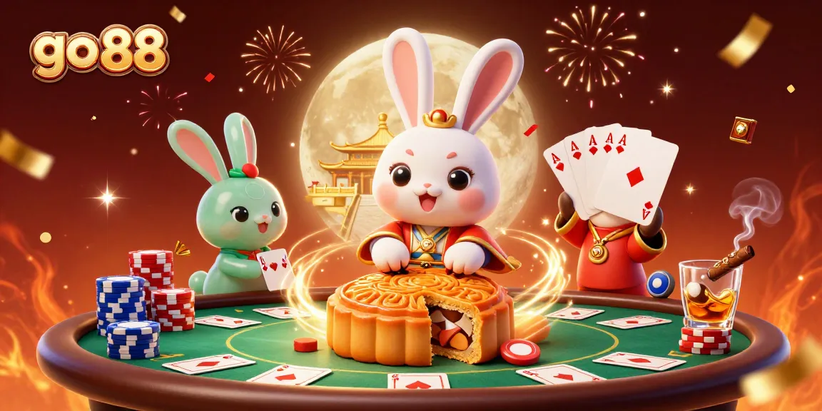 Bet confidently at go 88 with a captivating scene blending folklore and gambling elements.